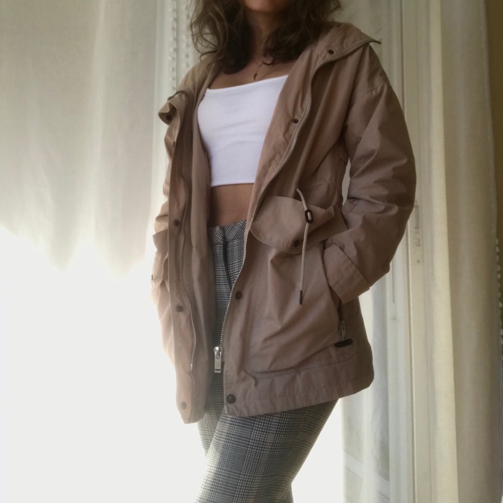Tan jacket